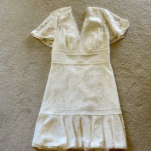 Eliza J Creme Dress